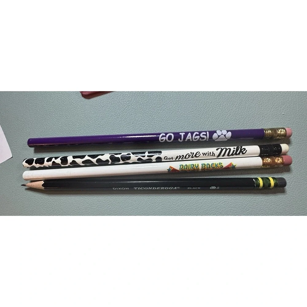 School Supplies SUPER LOT - 18 PIECES - Pencils - Folders - Dividers - Erasers